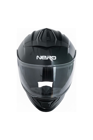 Gp Nero Mks004-b Güneş Vizörlü Şeffaf Çene Açılır Motosiklet Kaskı Siyah