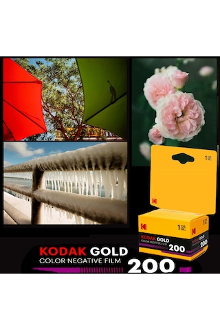 Kodak Gold 200 Single Tekli Kart 136-35/35mm Fotoğraf Filmi