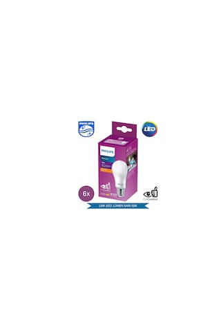 Philips Mycare Led Lamba 13w - 100w 2700k Sarı Işık 1521 Lümen 6 Adet
