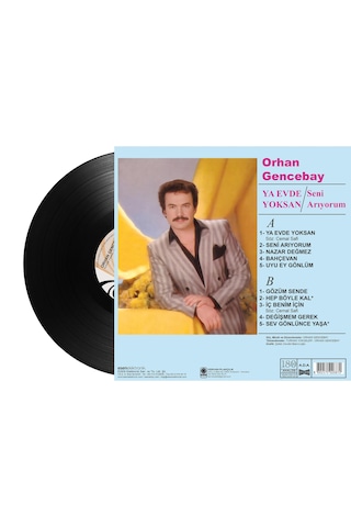 Plak - Orhan Gencebay - Ya Evde Yoksan