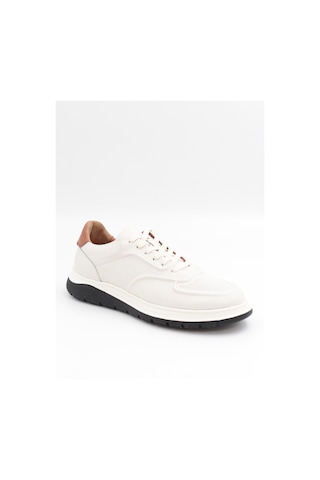 Togga 2228 Beyaz Hakiki Deri Günlük Erkek Sneakers