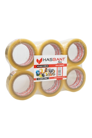 Has Bant Flex 45mmx100m Koli Bandı - 36 Adet 36 Adet