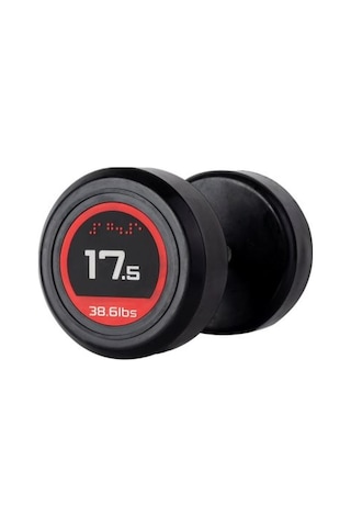 313 Spor 17.5 KG Kauçuk Kaplı Olimpik Dambıl - 1 Adet