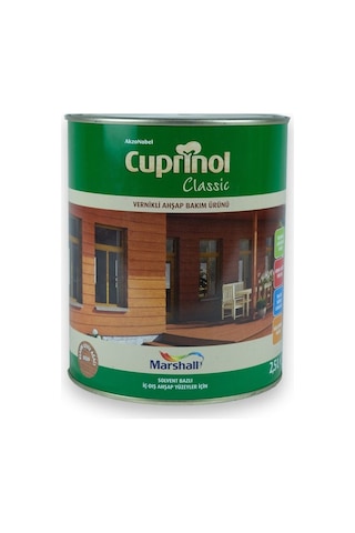 Cuprinol Vernikli Ahşap Bakım Ürünü Klasik Ceviz Ağacı 2,5 L
