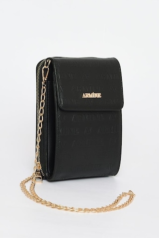 Armine 266 Cüzdan Siyah Lazer Kadın Çanta Siyah