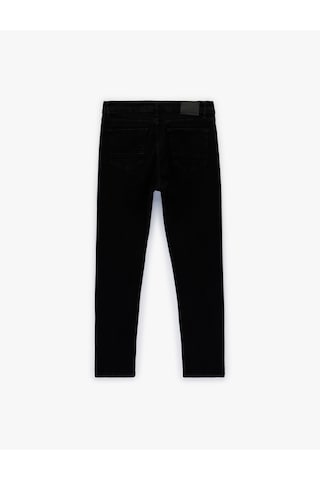 Koton Normal Bel Cepli Slim Fit Jean Pantolon - Brad Jean Siyah 6sam40010nd Siyah