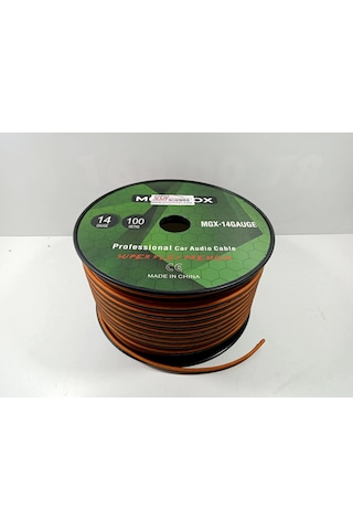 Ysnsounds 14ga Bass Ve Hoparlör Kablosu Amfi Bass Kablosu 14ga 5 Metre