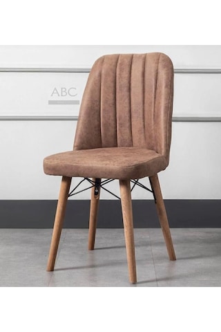 Yonga Concept Karegold Sandalye 4 Adet Kahverengi