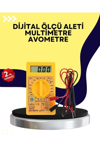 Zenvia Çok Fonksiyonlu Dijital Multimetre Elektrik Test Cihazı Znv2026