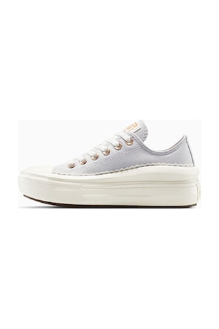 Converse Chuck Taylor All Star Move Platform Lace Trim Kadın Günlük Spor Ayakkabı C-cona15494b10095 Gri
