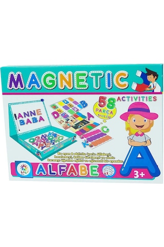 Alfabe Aktivite Manyetik Oyuncaklar