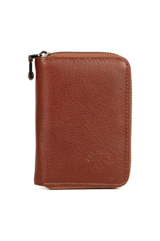 Newish Polo Erkek Hakiki Deri Cüzdan Ve Kartlık - New063 Taba