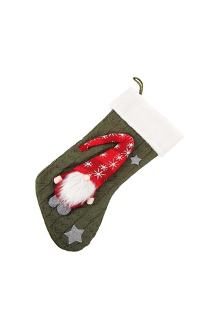 Noel Çorabı Şömine Çorabı Noel Ağacı Asılı Süsleme Şeker Hediye Çantası