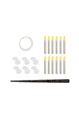 Suntek Yüzen Mumlar Asılı Pencere Mumları 12-adet-sarı-b