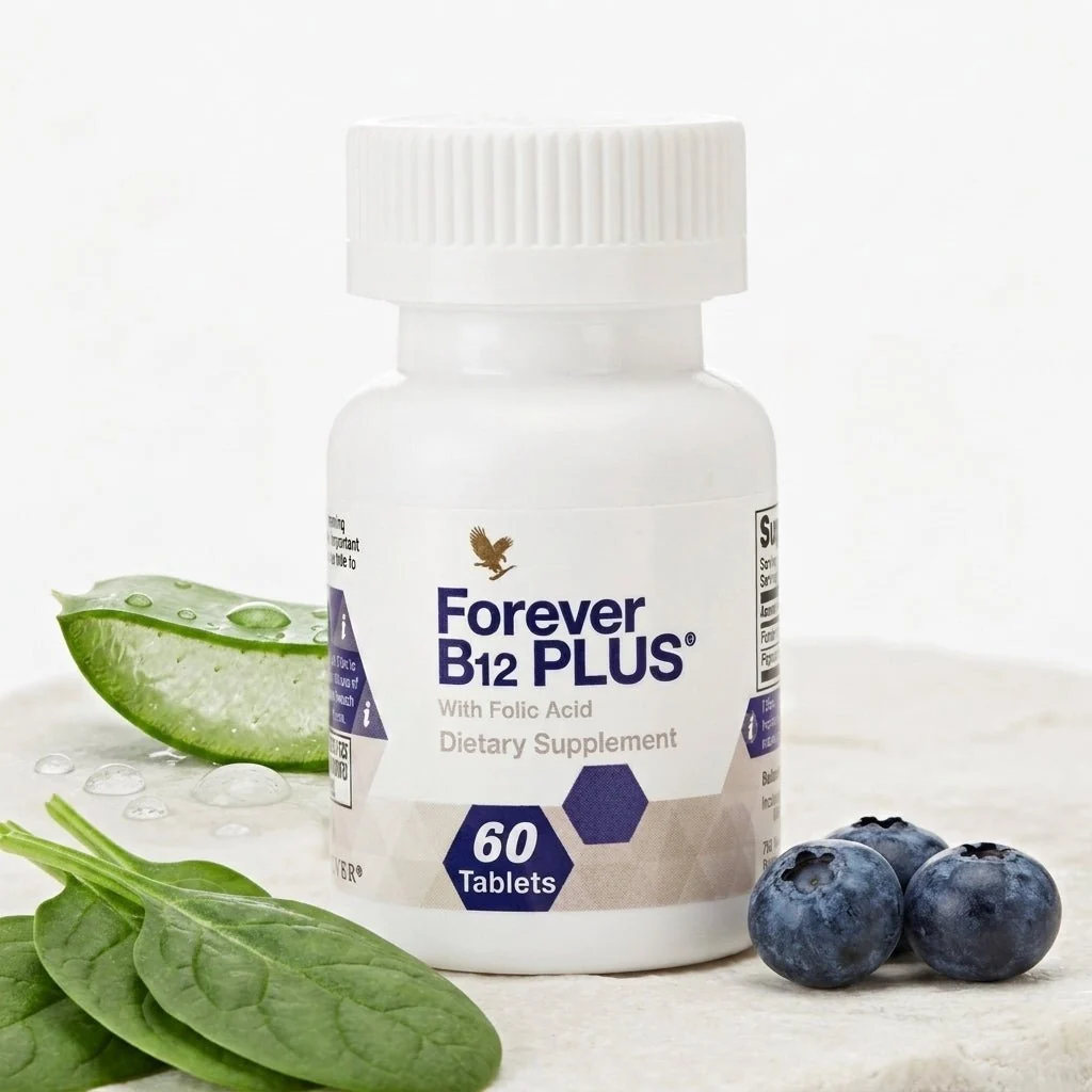 Forever B12 Plus - Vitamin B12 Ve Folik Asit İçeren Takviye Edici Gıda