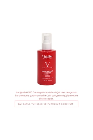 Vidalita Beauty & Care %10 Ürea + Panthenol Moustirizing Nemlendirici Vücut Krem Yoğun Nem Ve Bariyer Onarımı 200 Ml