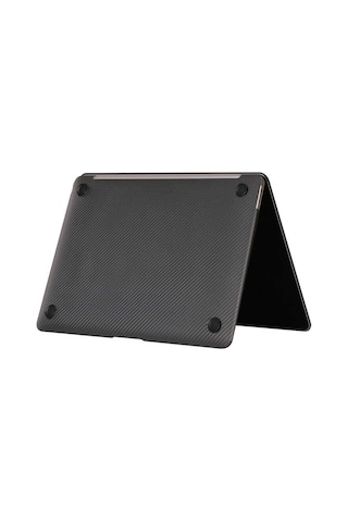 Apple Uyumlu MacBook 13.3' Pro 2020 A2338 MSoft Carbon Fiber Tasarımlı Kapak