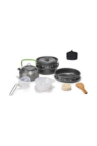 Ulzyvf Taşınabilir Skycıty Siyah Seyahat Çantası Pişirme Piknik Kamp Kızartma Aksesuarları - Yb Siyah Siyah