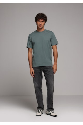 Colin's Colins Comfort Fit Yuvarlak Yaka Düz Erkek Yeşil Kısa Kol Tişört Cl1073965 Q1.v1 Sgr Silver Green
