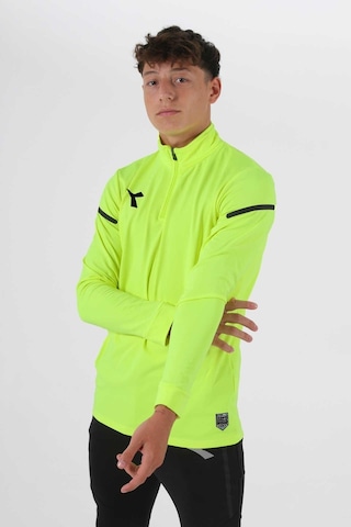 Diadora Alto Antrenman Eşofmanı Tek Üst Neon Sarı