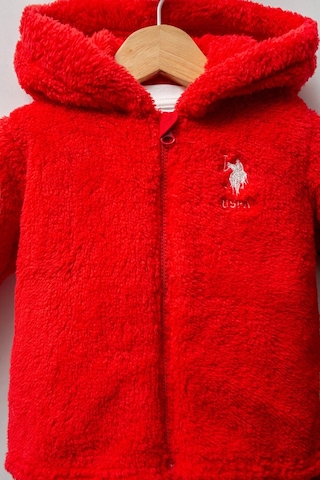 U.S. Polo Assn. U.s.polo Assn Kız Bebek 3lü Takım - Kırmızı Kırmızı