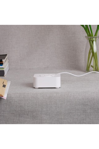 Suofeng Bebek Uyku Takviyesi Cihazı - 9 Yumuşak Ses Beyaz Gürültü, Dalgalar - 15/30/60 Dakika Zamanlama - Usb Şarjlı Mini Tasarım Beyaz