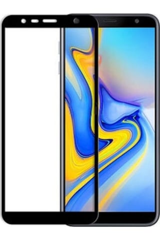 Samsung Galaxy J4 Plus İle Uyumlu Şeffaf Ekranı Tam Kaplayan 5d Cam Kırılmaz Cam Ekran Koruyucu
