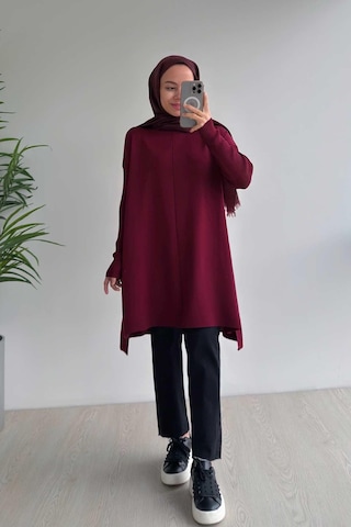 Kahijab Mira Merserize Tunik - Bordo