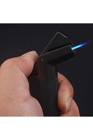 Honest Jet Cep Tipi Torch Pürmüz Çakmak Siyah