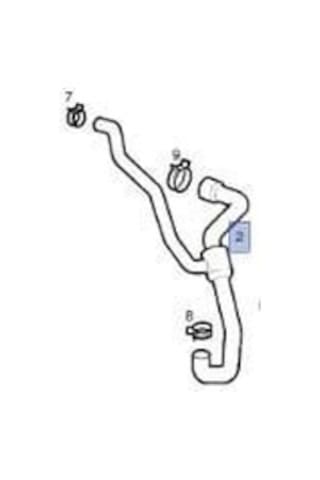 Opel Vectra C X20dth Dizel Motor Yağ Soğutucu Hortumu İbraş Marka