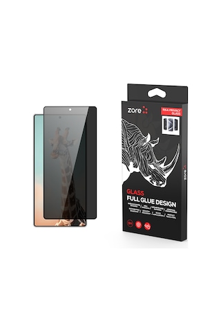 Galaxy Uyumlu S25 Ultra Zore Rika Premium Privacy Temperli Cam Ekran Koruyucu - Siyah Galaxy Uyumlu S25 Ultra Zore Rika Premium Privacy Temperli Cam Ekran Koruyucu - Siyah