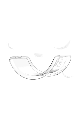 General Mobile Gm Era 50 Kılıf Kamera Korumalı Silikon Şeffaf Arka Kapak Şeffaf