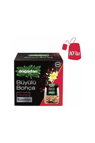 Doğadan Büyülü Bohça Rooıbos- Vanilyalı 10'lu