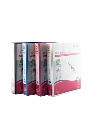 Bigpoint 4D Mekanizmalı Klasör 5 cm Açık Kırmızı