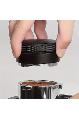 Tamper-makaron Öğütülmüş Kahve Sıkıştırıcı 58mm Tmmcrn-58 Krom