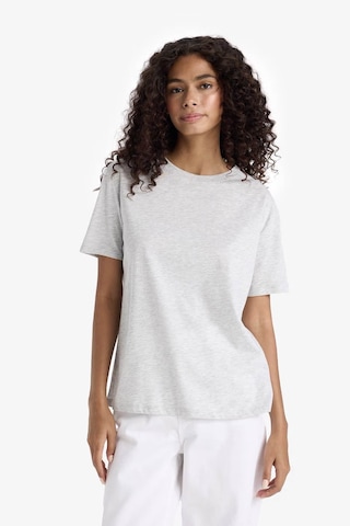 Defacto Regular Fit Gri Kadın T-shirt W9584az/gr93 Gri
