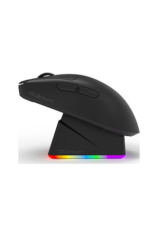 Quantum Gaming Fluxmouse G13 Pro 1000hz Paw3311 Rgb Şarj İstasyonlu 22.000 Dpı Kablosuz Siyah Gaming Mouse