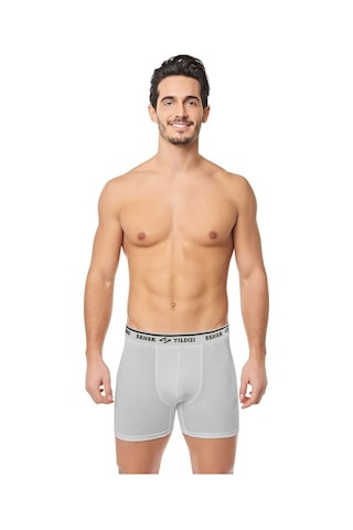 Seher Yıldızı 3'Lü Paket Erkek Boxer Pamuk Likralı Şort Boxer