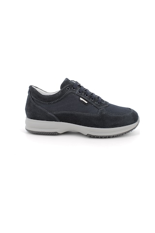 Sneaker Günlük Erkek 7621100 Igı&co Utt 76211 Scamosc./rete Blu Scuro Blu Scuro