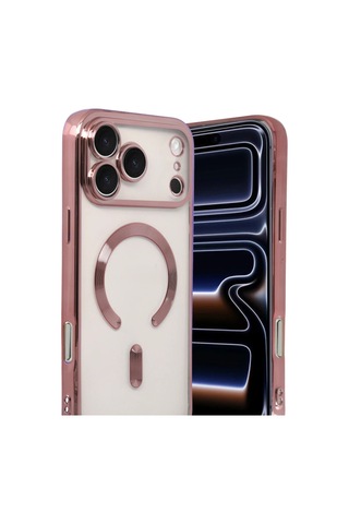 Apple Apple iPhone Uyumlu 17 Pro Kross Magneticsafe Kapak - Rose