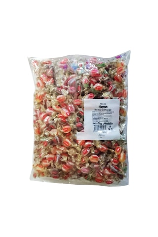 Kent Meybon Meyve Aromalı Karışık Bonbon Şeker 1 KG