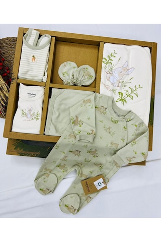 Baby Cosy Organik 10 Lu Hastane Cıkısı Yesil