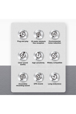 Yaozixa K60 Kablosuz Kragı Mikrofonu, Şarj Kutusu İle, Canlı Yayın Ve Telefon Kaydı İçin, Type-c + İos Adaptörü, Tek Verici-tek Alıcı