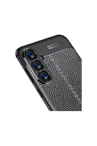 Apsuwa Samsung Galaxy Uyumlu S23 Fe Kılıf Niss Deri Desen Silikon