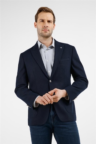 İmza Koyu Lacivert Kırlangıç Yaka Düz Slim Fit 6 Drop Ceket 1002255159 Koyu Lacivert