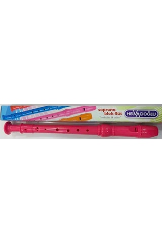 Helvacıoğlu Blok Flüt - Koyu Pembe