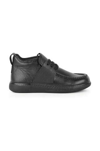 Libero L5756 City Chukka - Mid-cut Erkek Deri Kürklü Bot Siyah