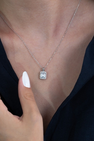 Gümüş Baget Kolye Wsn270