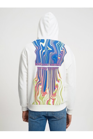 LOFT Oversize Erkek Sweatshirt Lf2034049 Q1.v1 Beyaz
