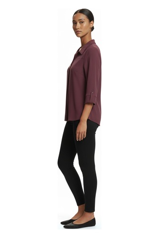 Ayhan Kadın Bluz 24krb81285 Bordo